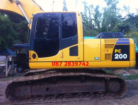 ขายรถแบคโฮ KOMATSU PC200-8
