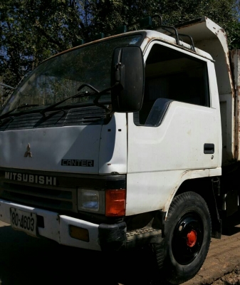 หกล้อ มิตซู แคนเตอร์ FE444E 4D31ดั้ม5คิว ช่วงล่าง F สภาพดีสวยๆพร้อมใช้  ทะเบียนพร้อมโอน