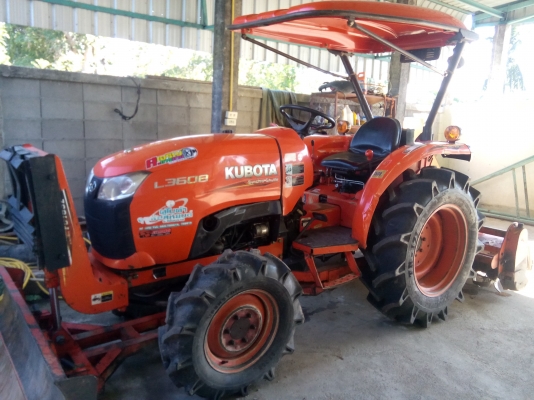 คูโบต้าL 3608ยางใหม่ปี54เล่มพร้อมอุปกรณ์ครบ3อย่าง 275000