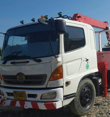 หกล้อ ฮีโน่ FG1JPPA 212ปี46 ติดเครน 4.8 ตัน ยาว 7.20ม สภาพดีสวยพร้อมใช้ ทะเบียนพร้อมโอน ราคา 1,150,000บ ต่อรองได้