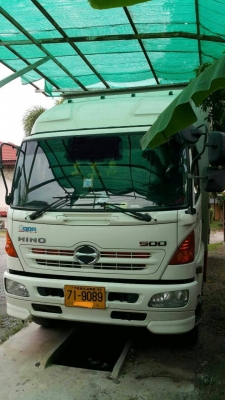 HINO MEGA FG QDR 212แรงม้า7.5ม. ปี2555(13)ตู้แห้ง10บานสวยกริบๆบางๆเดิมๆพร้อมใช้งาน