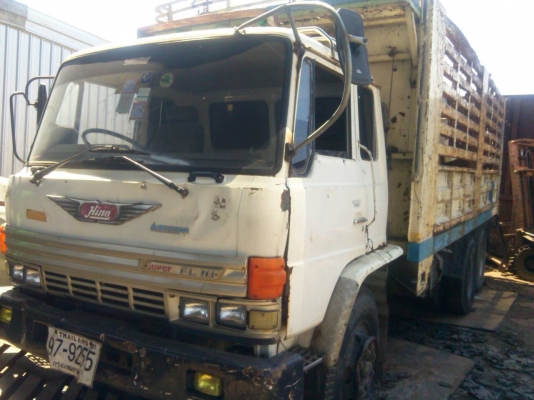 สิบล้อ ฮีโน่ FL187LA HO7C185 เพาเดียว ช่วงยาว 6.50ม สภาพดีเดิมๆพร้อมใช้ ทะเบียนพร้อมโอน