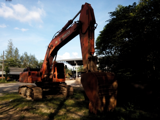 ขายรถแบคโฮ DAEWOO SL400LC-V เอกสารเล่มทะเบียน ราคา 1500000