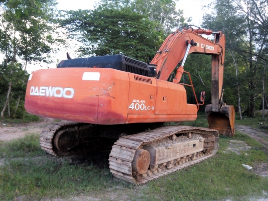 ขายรถแบคโฮ DAEWOO SL400LC-V เอกสารเล่มทะเบียน ราคา 1500000