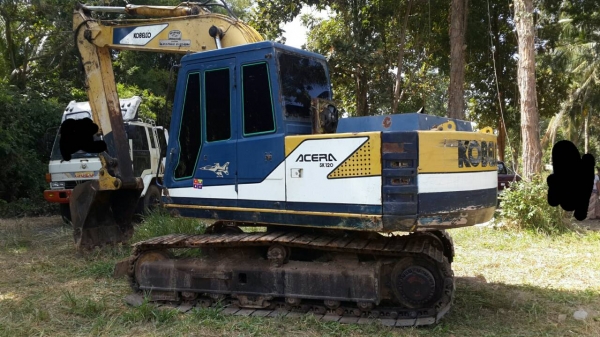 ขายด่วน KOBELCO SK120 MART II สภาพพร้อมใช้งาน รถแรงเร็ว ทำงานปกติ ไม่โหลดครับ เครื่องปั้มดีเยี่ยม เอวแน่นโซ่สวย เอกสารสัญญาซื้อขาย