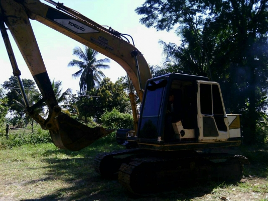 ขายด่วน KOBELCO SK120 MART II สภาพพร้อมใช้งาน รถแรงเร็ว ทำงานปกติ ไม่โหลดครับ เครื่องปั้มดีเยี่ยม เอวแน่นโซ่สวย เอกสารสัญญาซื้อขาย