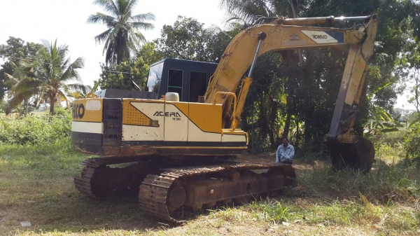 ขายด่วน KOBELCO SK120 MART II สภาพพร้อมใช้งาน รถแรงเร็ว ทำงานปกติ ไม่โหลดครับ เครื่องปั้มดีเยี่ยม เอวแน่นโซ่สวย เอกสารสัญญาซื้อขาย