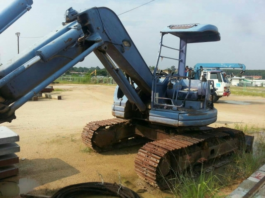 ขายแม็คโคร KOMATSU PC75 Uสไลน์บูมบน คอลโทรลน้ำมัน ปั้มนิ้วเครื่องปั้มดี เอกสารใบแจ้งจำหน่าย