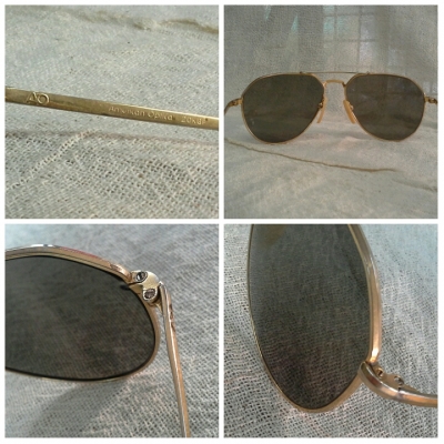 อภิมหาเทพแว่นตาตัวพ่อบิดา  รุ่นหายาก!  AO SKYMASTER AVIATOR SPORT USA
