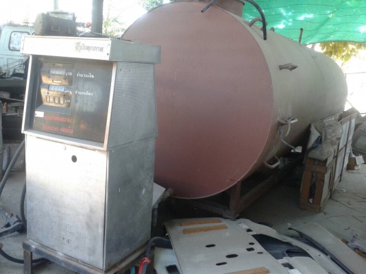 ถังน้ำมันพร้อมหัวจ่าย สภาพสวย พร้อมใช้ มาแล้วครับพี่น้อง