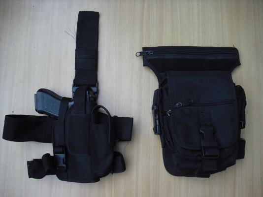 ซองปืนและกระเป๋าติดขา