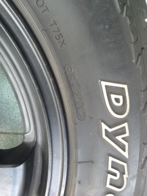 Max + Hankook AT 265/65/17 ปี13 สวยๆ 1ชุด