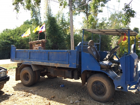 รถอีแต๋นยกดั้มพ์ได้ เครื่องอีซูซุ 100 แรง รถพร้อมใช้งาน