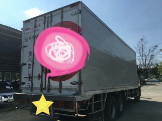 สิบล้ ขาย 1,750,000บ ฮีโน่ FG8JPPA 212 ปี56ซีรี500 บรรทุกตู้เย็น ยาว7.50ม สภาพดีสวยบางเดิมทั้งคัน ทะเบียนพร้อมโอน