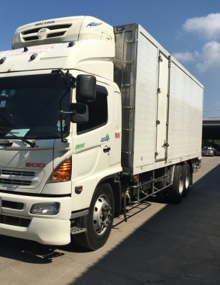 สิบล้ ขาย 1,750,000บ ฮีโน่ FG8JPPA 212 ปี56ซีรี500 บรรทุกตู้เย็น ยาว7.50ม สภาพดีสวยบางเดิมทั้งคัน ทะเบียนพร้อมโอน