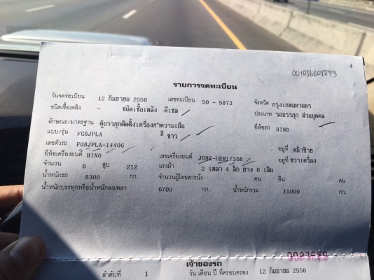 สิบล้ ขาย 1,750,000บ ฮีโน่ FG8JPPA 212 ปี56ซีรี500 บรรทุกตู้เย็น ยาว7.50ม สภาพดีสวยบางเดิมทั้งคัน ทะเบียนพร้อมโอน