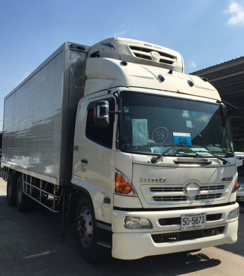 สิบล้ ขาย 1,750,000บ ฮีโน่ FG8JPPA 212 ปี56ซีรี500 บรรทุกตู้เย็น ยาว7.50ม สภาพดีสวยบางเดิมทั้งคัน ทะเบียนพร้อมโอน