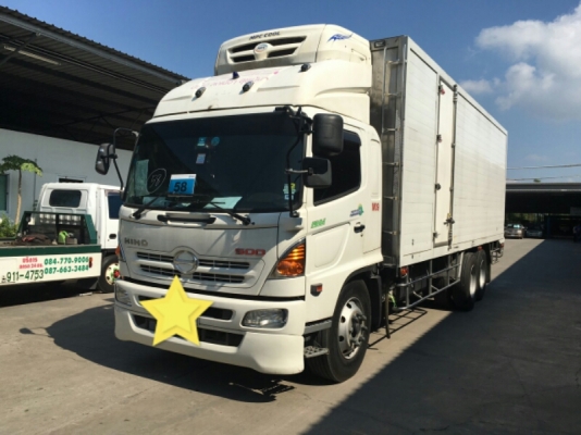 สิบล้ ขาย 1,750,000บ ฮีโน่ FG8JPPA 212 ปี56ซีรี500 บรรทุกตู้เย็น ยาว7.50ม สภาพดีสวยบางเดิมทั้งคัน ทะเบียนพร้อมโอน