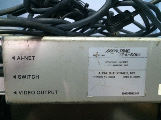 กล่องVCD CD Alpine VPA-S001 สายครบ มือ2