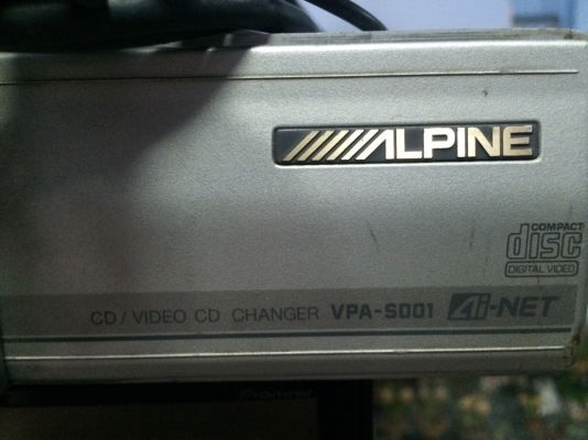 กล่องVCD CD Alpine VPA-S001 สายครบ มือ2