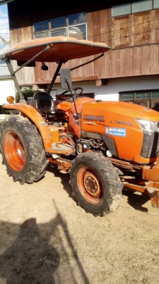 ขายรถไถคูโบต้าL3608พร้อมใบมีด ผาน โรตาลี่ และล้อเหล็กกันจมเล่มทะเบียนพร้อมโอน