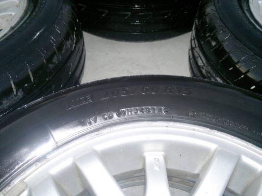 ล้อแม็ก6รู+ยางบริสโตนลงพื้นปี15 ยางใหม่มาก98\% ดอกยางเต็ม ล้อแม็ก6รู+ยางบริสโตนลงพื้นปี15 ยางใหม่มาก98\% ดอกยางเต็ม