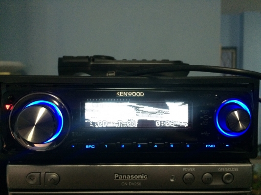 KENWOOD U737 USB IPOD MP3 CD AUX ปรีเอ้า3ชุด จอกราฟฟิก ลูกเล่นเยอะ พร้อมรีโมท สภาพสวย มือ2 ญี่ปุ่น