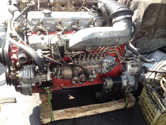 ขายเครื่อง hino ho7d 195