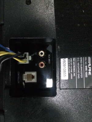 SUB BOX Alpine SWE-1000 ดอก8นิ้ว ว่อยคู่ คราสดี เพาเวอร์ในตัว150W เบสแน่น ลอยๆ มือ2 ญี่ปุ่น