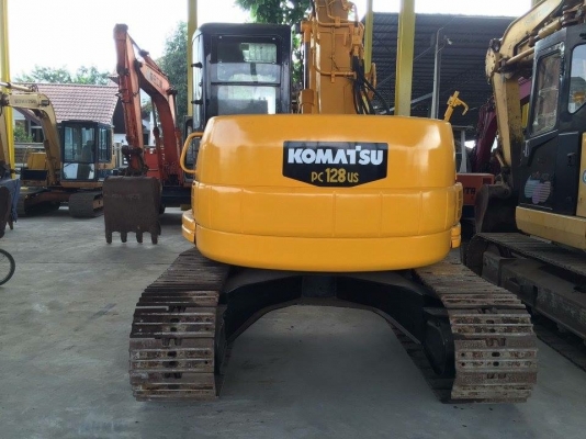KOMATSU PC128US เก่านอกไม่เคยใช้งานในไทย สภาพดีพร้อมใช้งาน