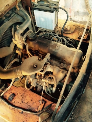 ขายรถยก TOYOTA เสาสูง 5 เมตร งากระดกได้ เครื่องดี รถสวย สภาพพร้อมใช้งาน