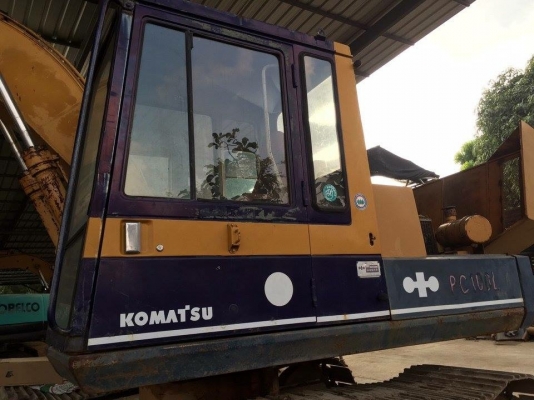 KOMATSU PC100L-1 เก่านอกไม่เคยใช้งานในไทย สภาพดีพร้อมใช้งาน