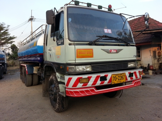 ขายรถน้ำ/น้ำมัน HINO FM3M  2เพลา เครื่อง245แรง