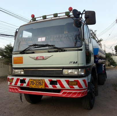 ขายรถน้ำ/น้ำมัน HINO FM3M  2เพลา เครื่อง245แรง