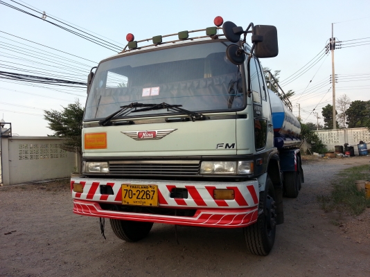 ขายรถน้ำ/น้ำมัน HINO FM3M  2เพลา เครื่อง245แรง