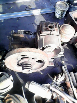 ขายจ้าวพลัง8.5แรงเครื่องยนต์ ติดง่าย แต่หม้อน้ำรังผึ้งรั่ว