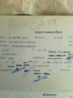 ขาย 10 ล้อ ดั้ม 2 เพลา เกียร์ครูเลอร์ สวยพร้อมใช้งาน ขาย 600000 บาท