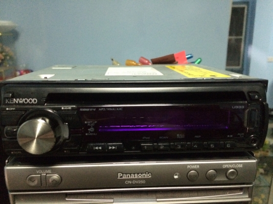 KENWOOD U333 USB IPOD MP3 CD AUX ปรีเอ้า1ชุด มือ2 ญี่ปุ่น