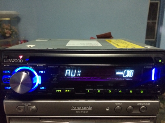 KENWOOD U333 USB IPOD MP3 CD AUX ปรีเอ้า1ชุด มือ2 ญี่ปุ่น