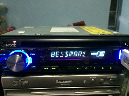 KENWOOD U333 USB IPOD MP3 CD AUX ปรีเอ้า1ชุด มือ2 ญี่ปุ่น