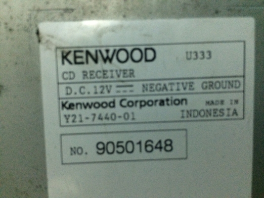 KENWOOD U333 USB IPOD MP3 CD AUX ปรีเอ้า1ชุด มือ2 ญี่ปุ่น