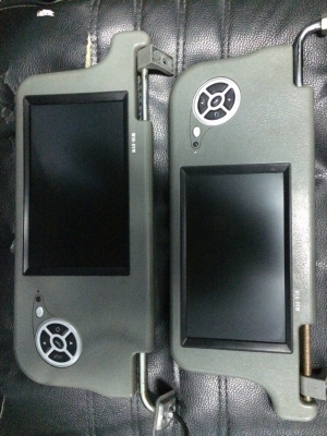 จอบังแดด 7นิ้ว AV2ช่อง มือ2 ญี่ปุ่น