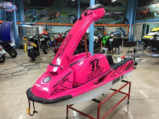 เจ็ทยืน ชมพู kawasaki 550 เครื่องหลีด สภาพพร้อมเล่น จบๆเพียง 29,000 บ.