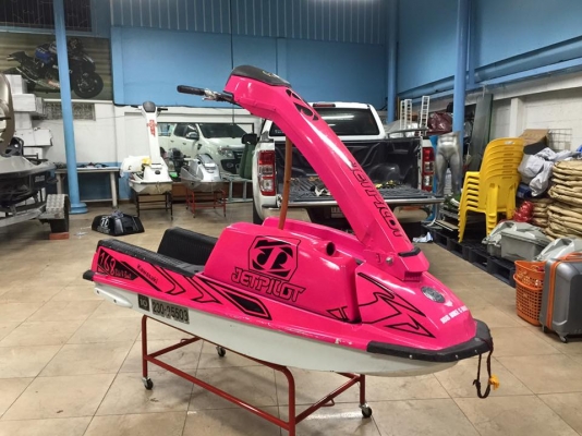 เจ็ทยืน ชมพู kawasaki 550 เครื่องหลีด สภาพพร้อมเล่น จบๆเพียง 29,000 บ.