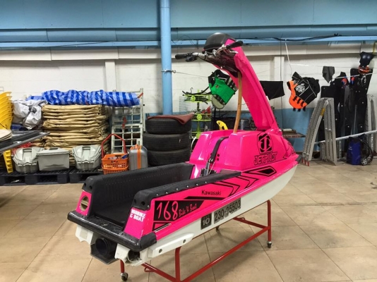 เจ็ทยืน ชมพู kawasaki 550 เครื่องหลีด สภาพพร้อมเล่น จบๆเพียง 29,000 บ.