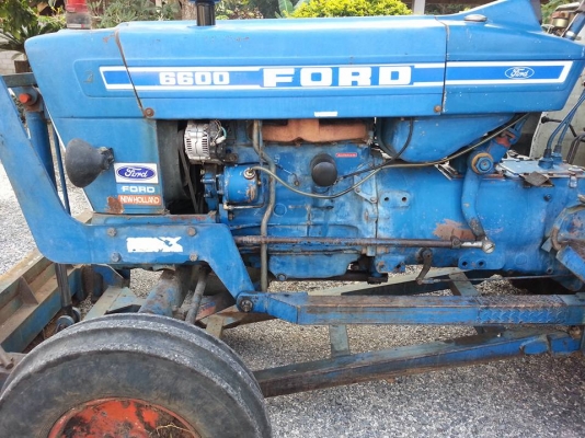 แทรกเตอร์ FORD 6600  T5 เต็มตัว ใบมีด CMT ผาน 7 CMT ทะเบียนพร้อม