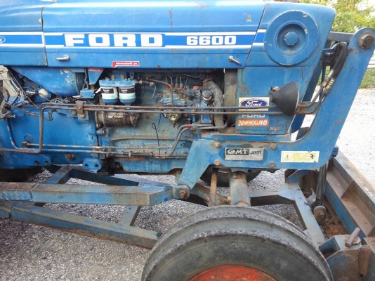 แทรกเตอร์ FORD 6600  T5 เต็มตัว ใบมีด CMT ผาน 7 CMT ทะเบียนพร้อม