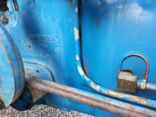 แทรกเตอร์ FORD 6600  T5 เต็มตัว ใบมีด CMT ผาน 7 CMT ทะเบียนพร้อม