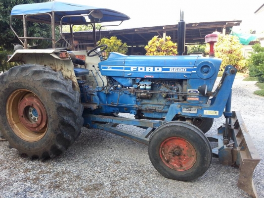 แทรกเตอร์ FORD 6600  T5 เต็มตัว ใบมีด CMT ผาน 7 CMT ทะเบียนพร้อม