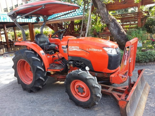 คูโบต้า L3608 SP 4 WD รุ่นใหม่ล่าสุด พร้อมใบมีดตราช้าง 871 ชั่วโมง